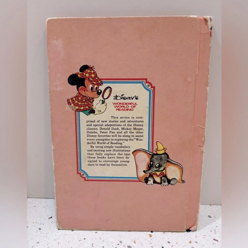 Walt Disney’s Cinderella 1974 Book Club Edition – Wonderful World‎ of Reading